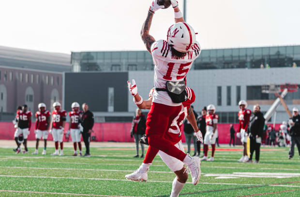 Billy Kemp spring Nebraska football practice 2023.03.28